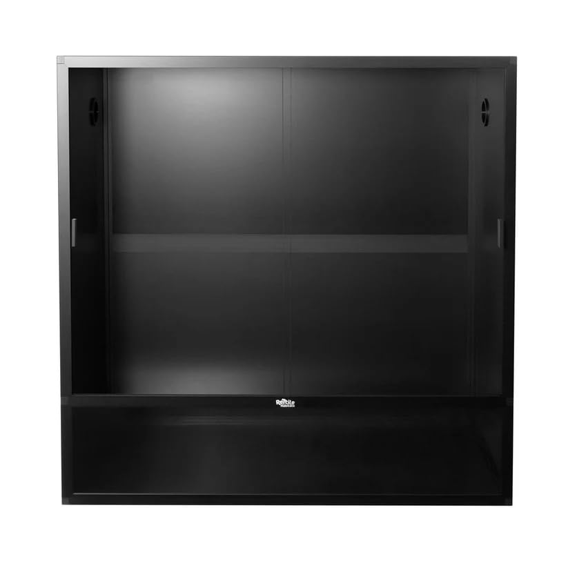 48x24x48 Reptile Enclosure PVC Panels Glass Doors O66974