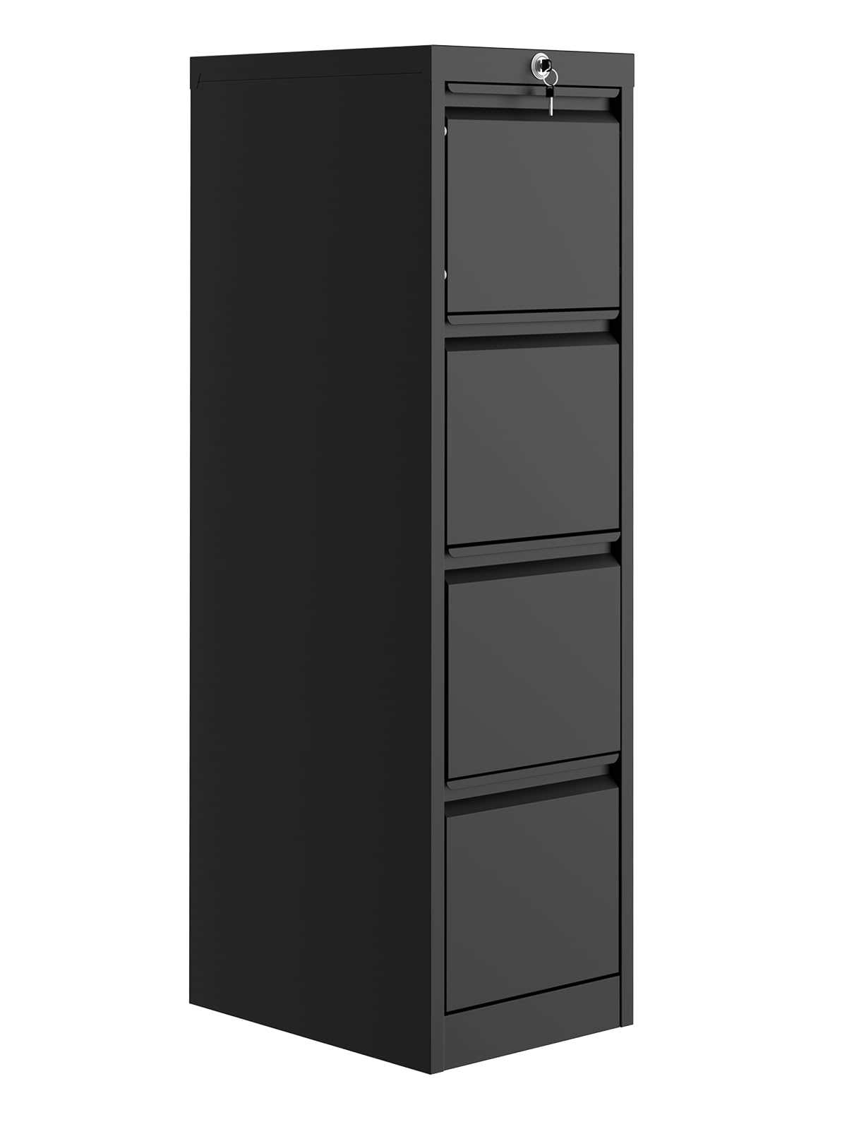 4 Drawer Metal File Cabinet with Lock W247710