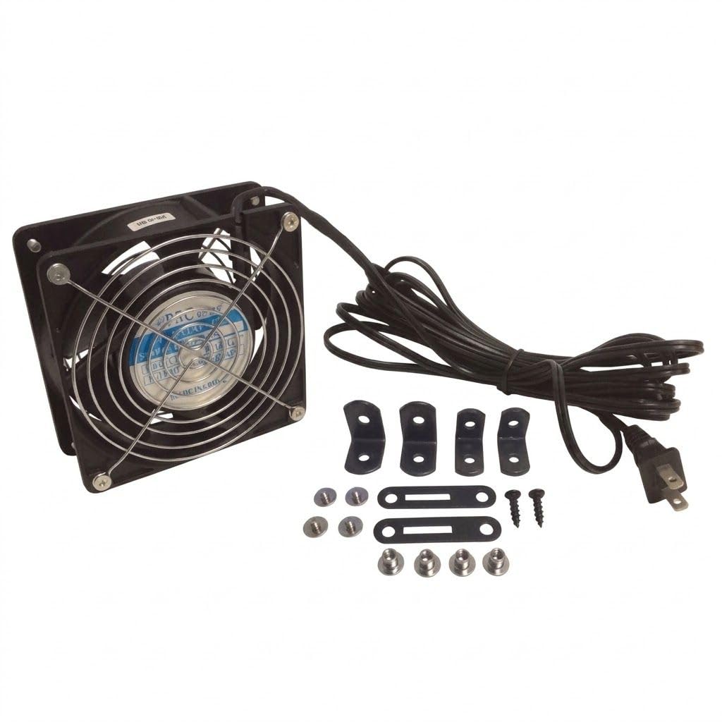 110 CFM 115V Door Fan with 15 Ft Cord I4307