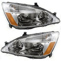 Headlight Set Left Right Clear Lens C53663