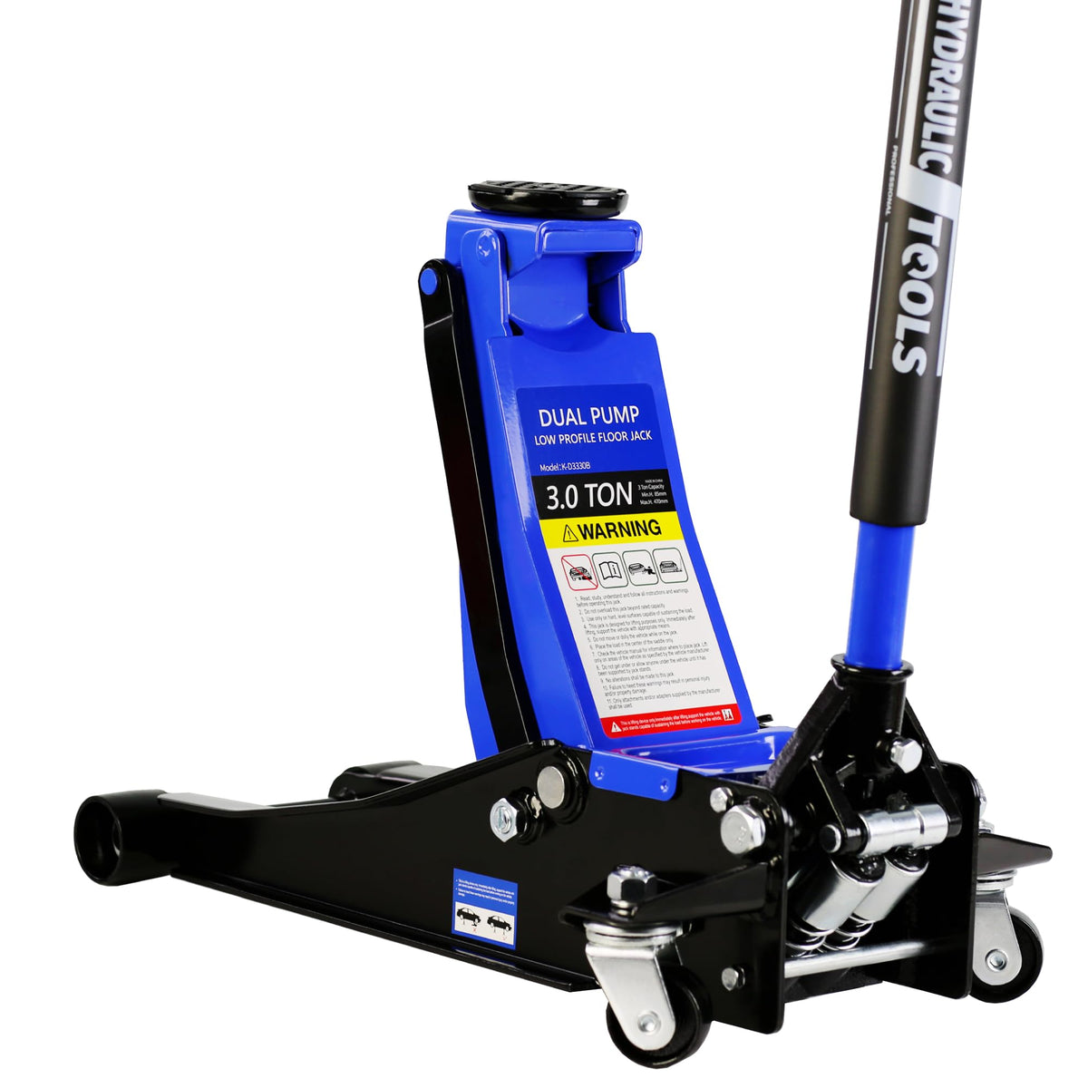 3 Ton Low Profile Hydraulic Steel Floor Jack V279