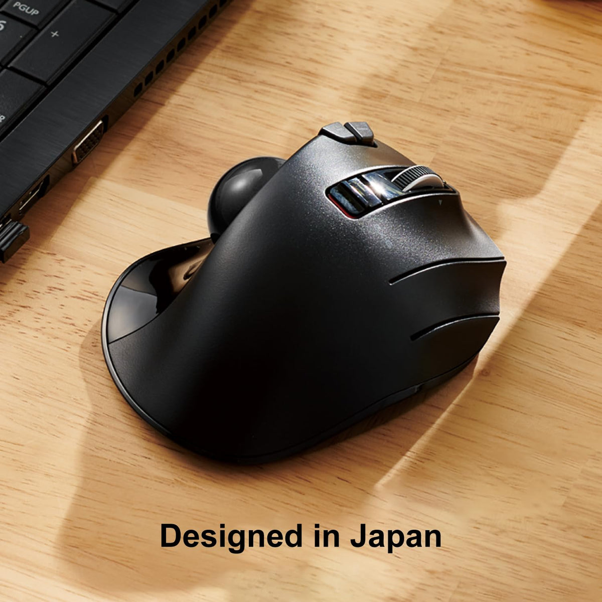 2.4GHz USB Wireless Ergonomic Trackball Mouse O903
