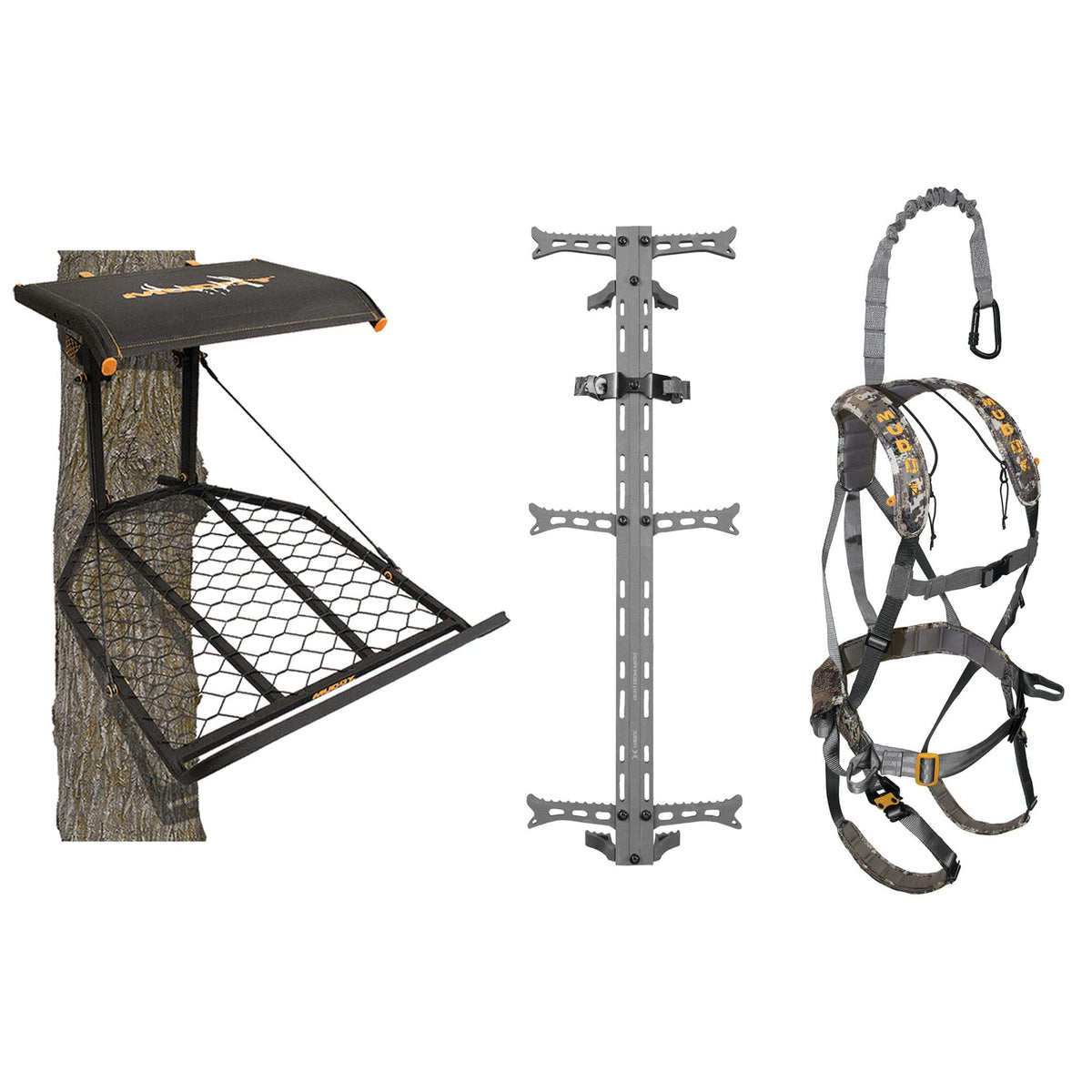 Hunting Tree Stand with Climbing Sticks D7685