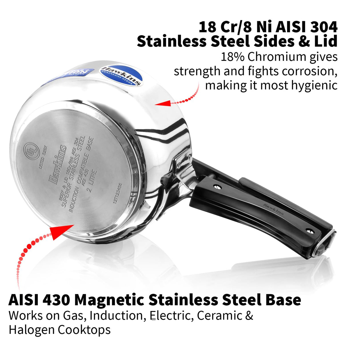 2 Litre Pressure Cooker S535