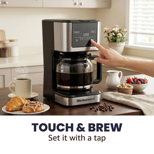 12-Cup Programmable Drip Coffee Maker G7308