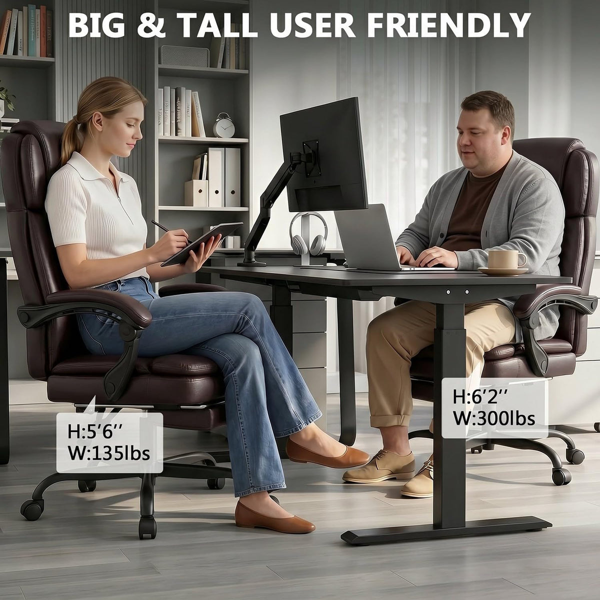 Big and Tall Office Chair Z192