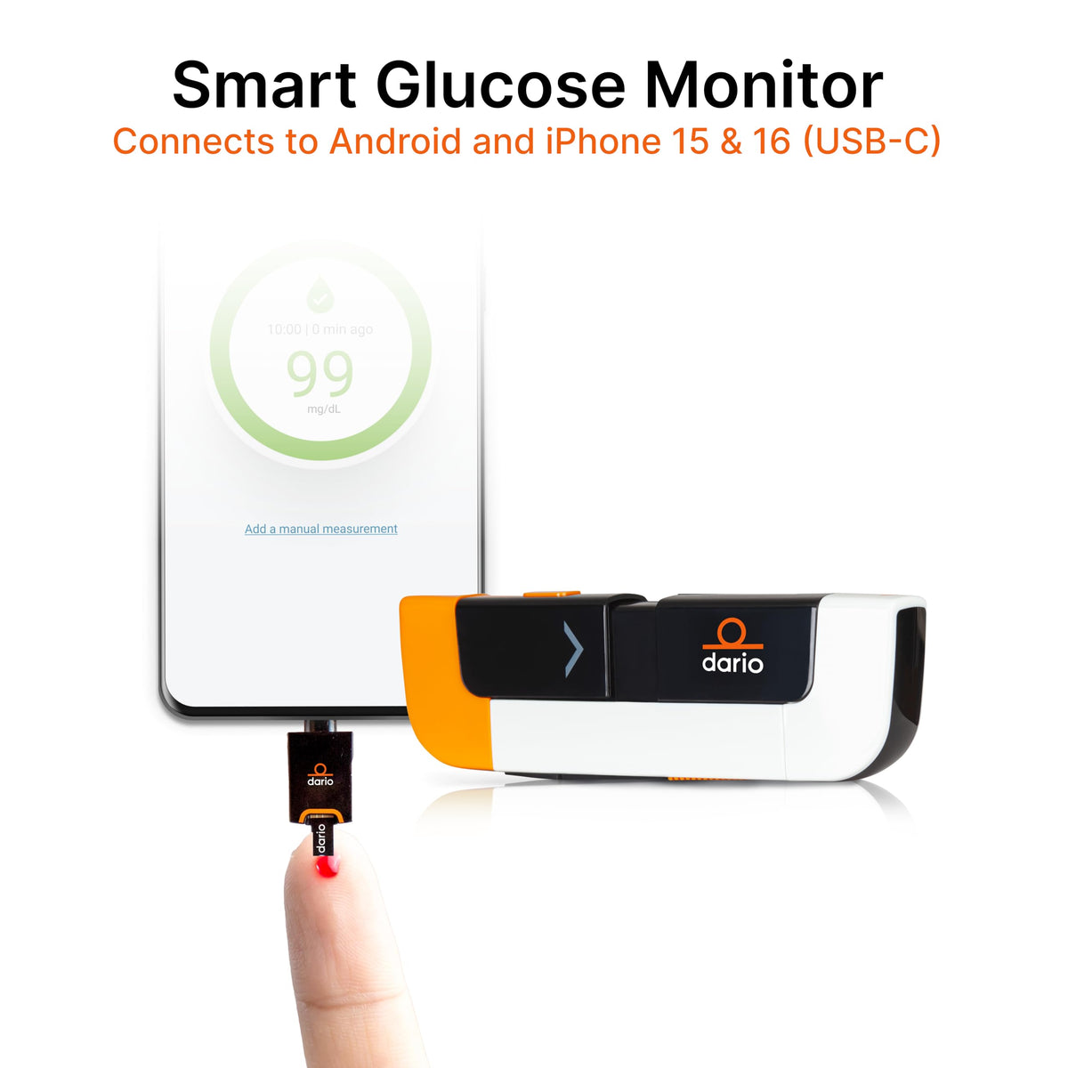 Smart Glucose Monitor Kit with 25 Strips M336