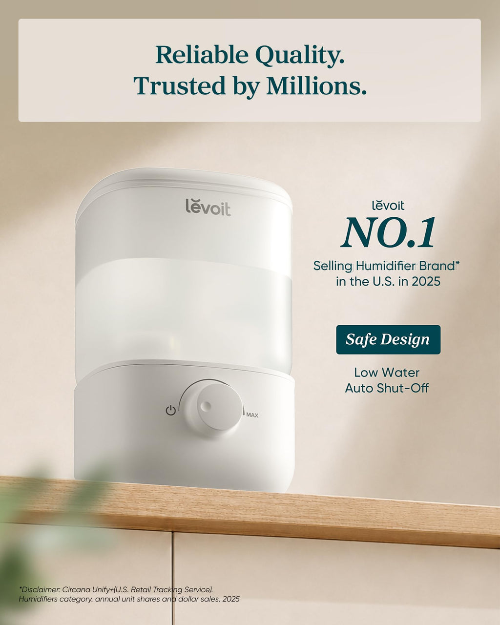 Top Fill Humidifier 2.5L B6737