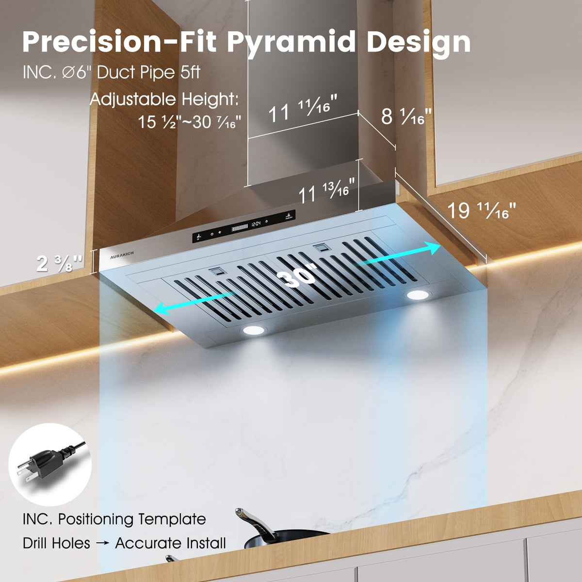 30-inch Wall Mount Range Hood H788344