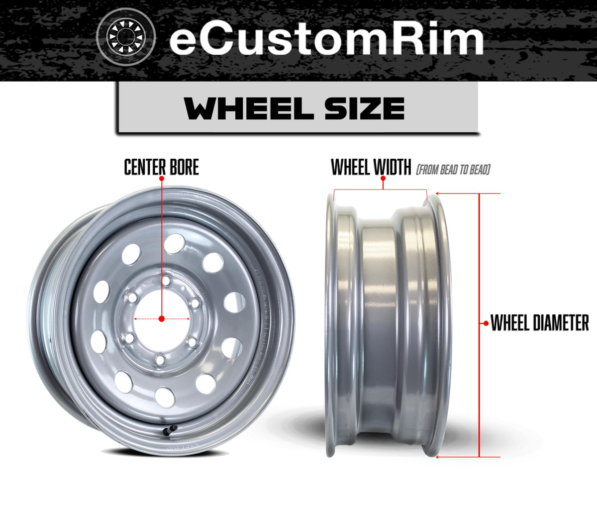 2-Pack Trailer Tire Rim Assembly 5.30-12 5 Lug White LRC I82893