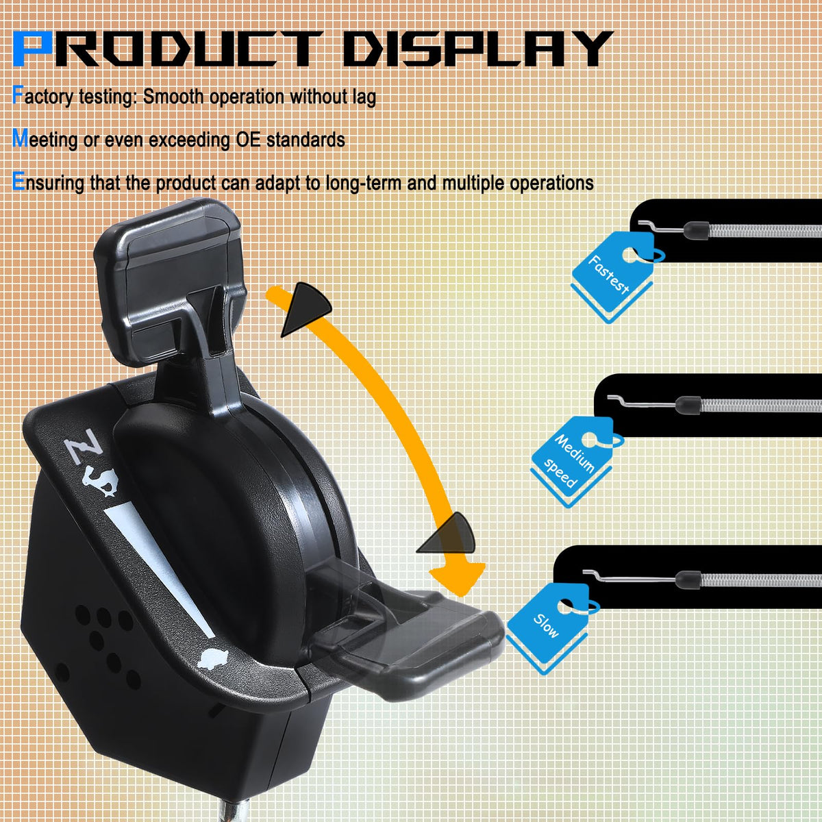 51" Throttle Choke Cable I62859