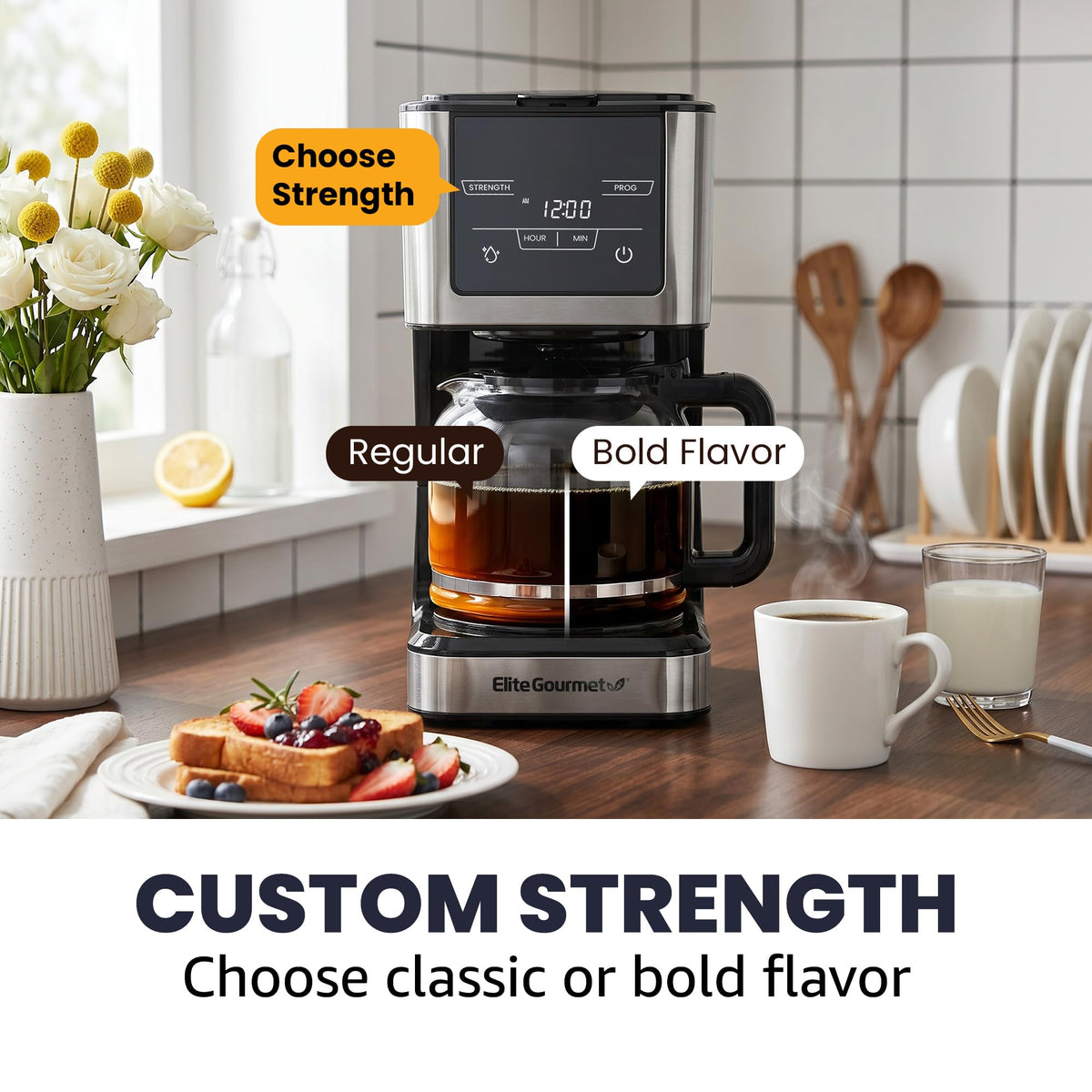 12-Cup Programmable Drip Coffee Maker G7308