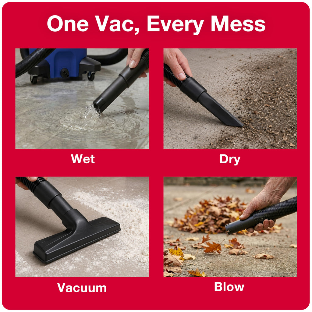 16 Gallon Wet Dry Vacuum Cleaner N5714