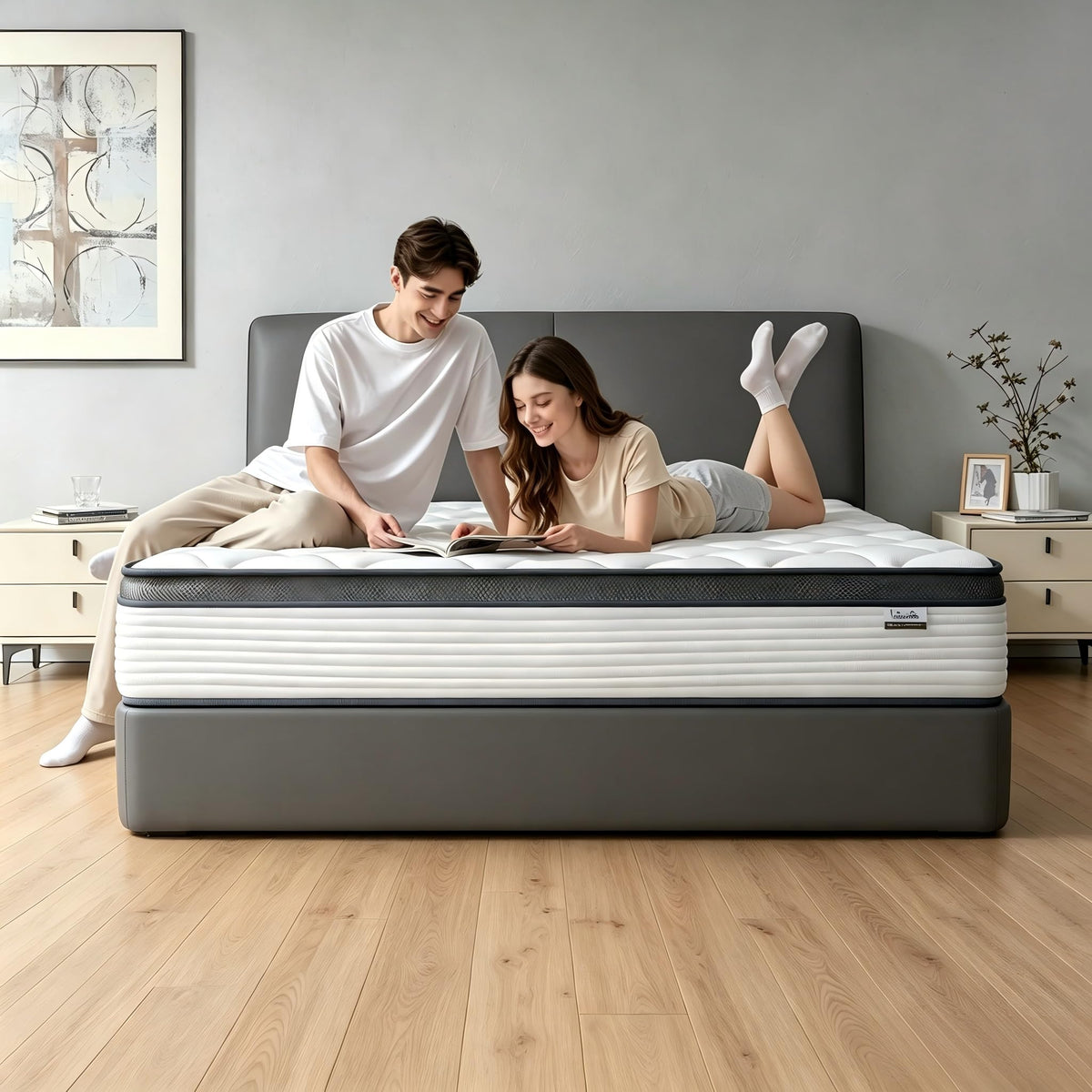 Full Size 12 inch Hybrid Mattress D63295