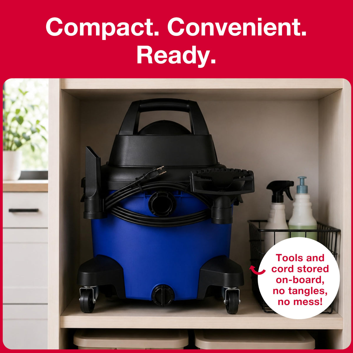 16 Gallon Wet Dry Vacuum Cleaner N5714