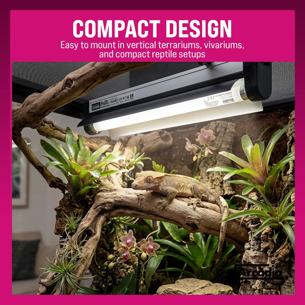 22.5" 24 Watts 6% UVB Reptile Light Fixture Kit T933400