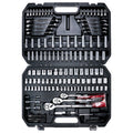 1/4 in, 3/8 in and 1/2 in Drive 202 Piece Mechanics Tool Set K758