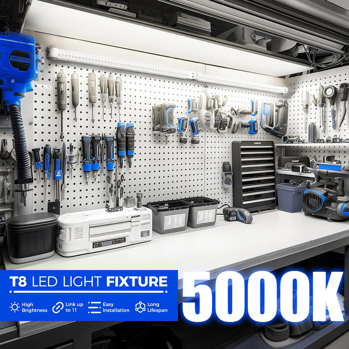 2FT LED Shop Lights 4 Pack M959